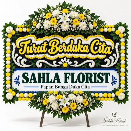 Papan Bunga Duka Baywalk Mall