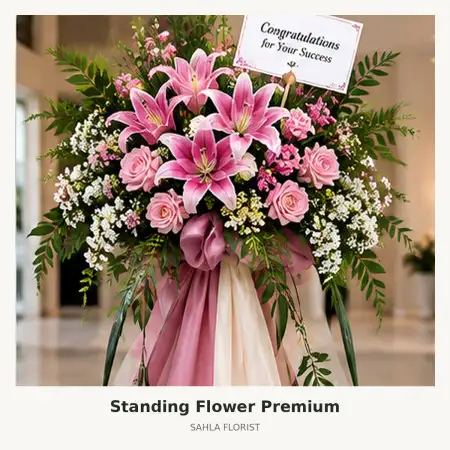 Standing Flowers Baywalk Mall